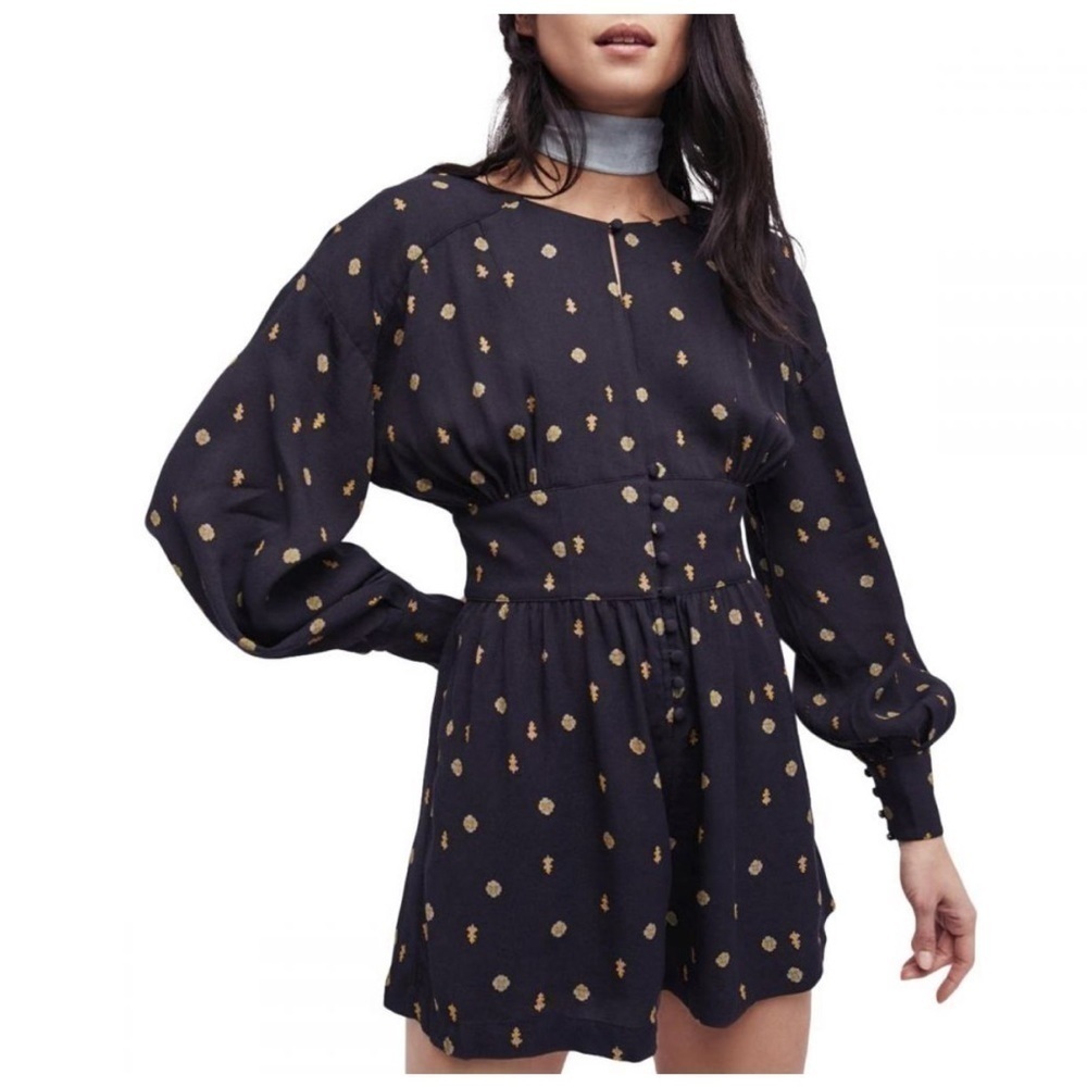 Free People Love Grows Romper SzL